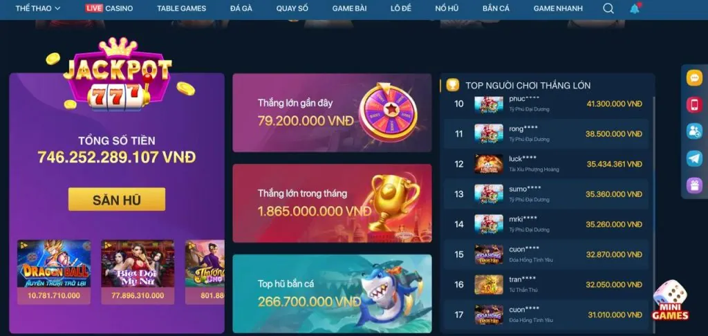 Kho game đa dạng ae888co win